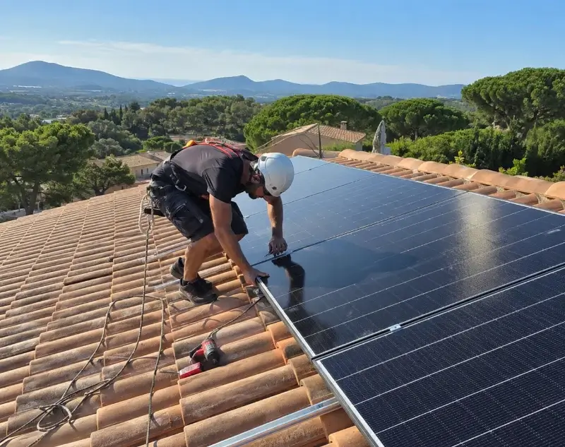 Installateur panneaux solaires Saint-Aubert — pose photovoltaïque sur toiture